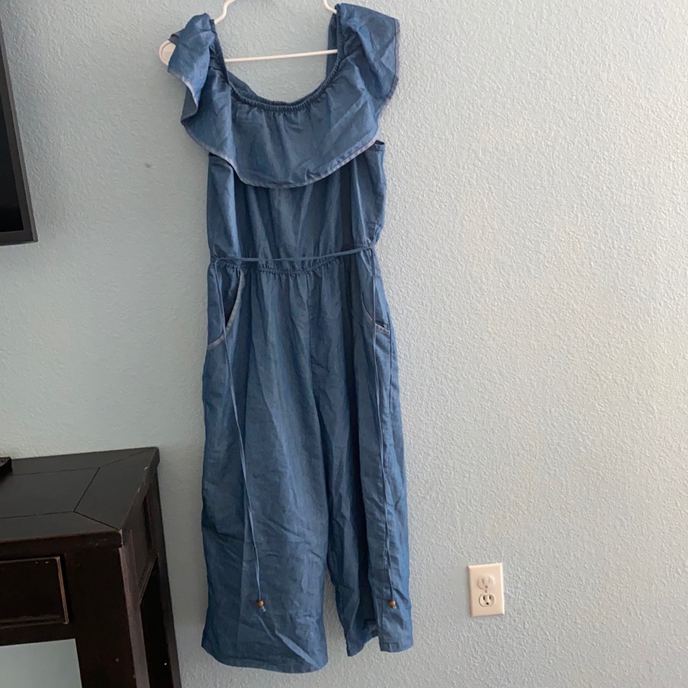 Wrapper brand Jean jumpsuit